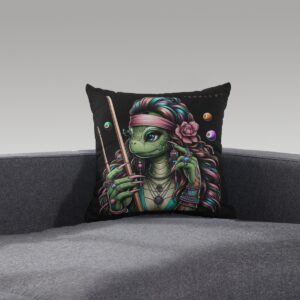 Short Plush Pool Sharks/Shelly Pillow