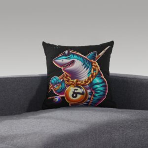 Short Plush Pool Sharks/ TY Pillow