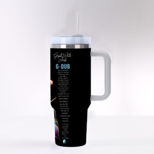40 oz G-DUB/Pool Sharks Tumbler With Handle